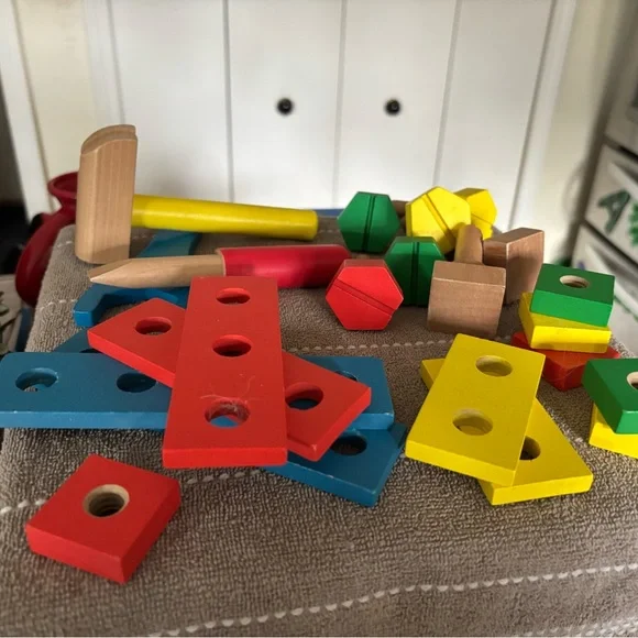 Melissa & Doug Wooden Tool Kit - Picture 3 of 7